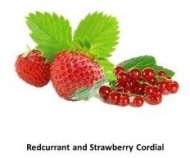 redcurrant-strawberry cordial