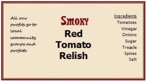 smoky red tomato relish