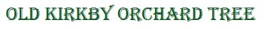 Old Kirkby Orchard Tree logo
